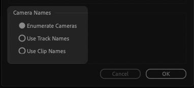 Fig. 3: Camera Name Settings